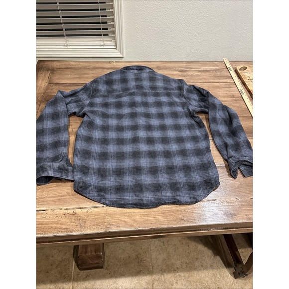 Dakota Grizzly Flannel Shirt Mens Large Gray Button Up Outdoors Long Sleeve - Picture 8 of 8